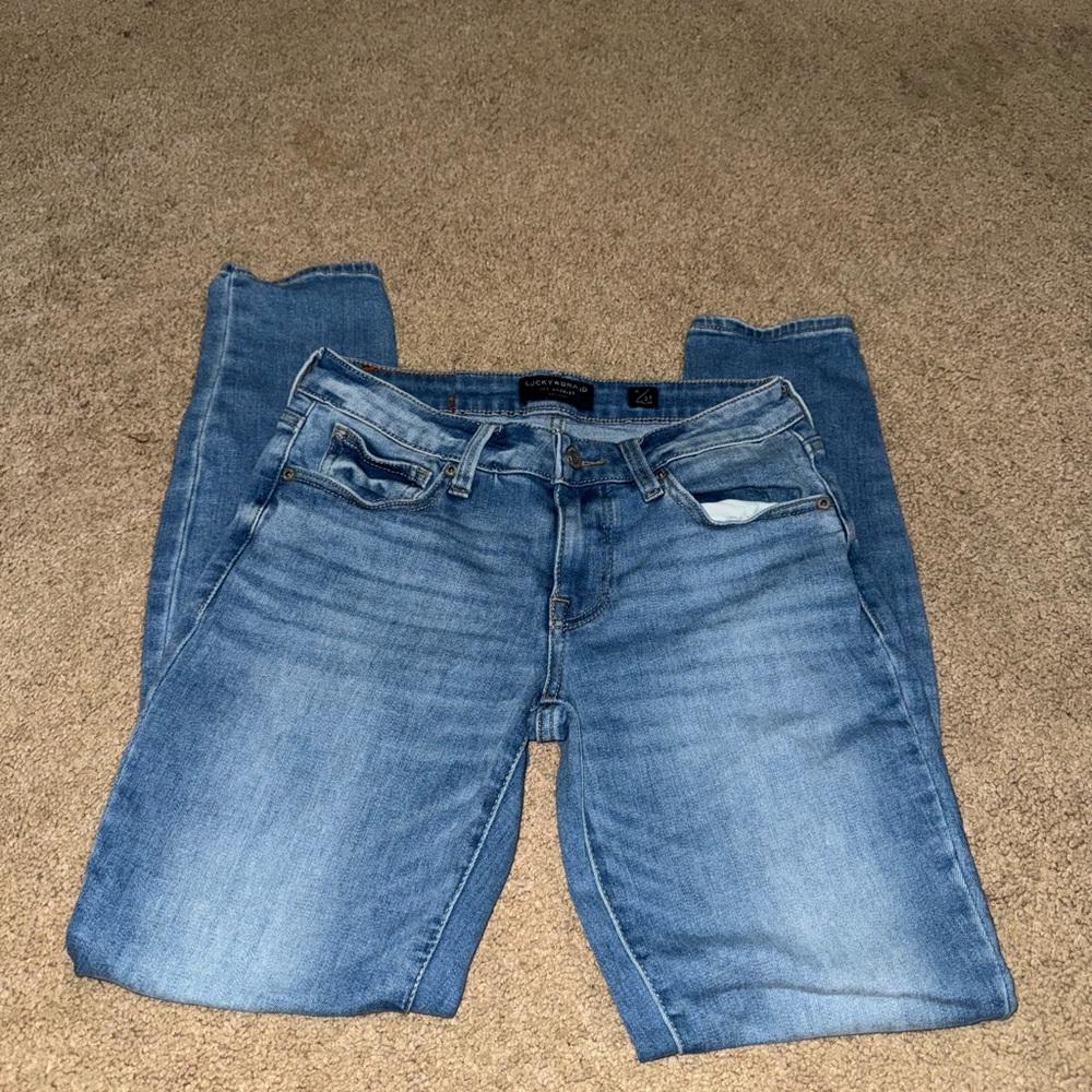 Lucky Brand Blue Skinny Jeans Modern Fit